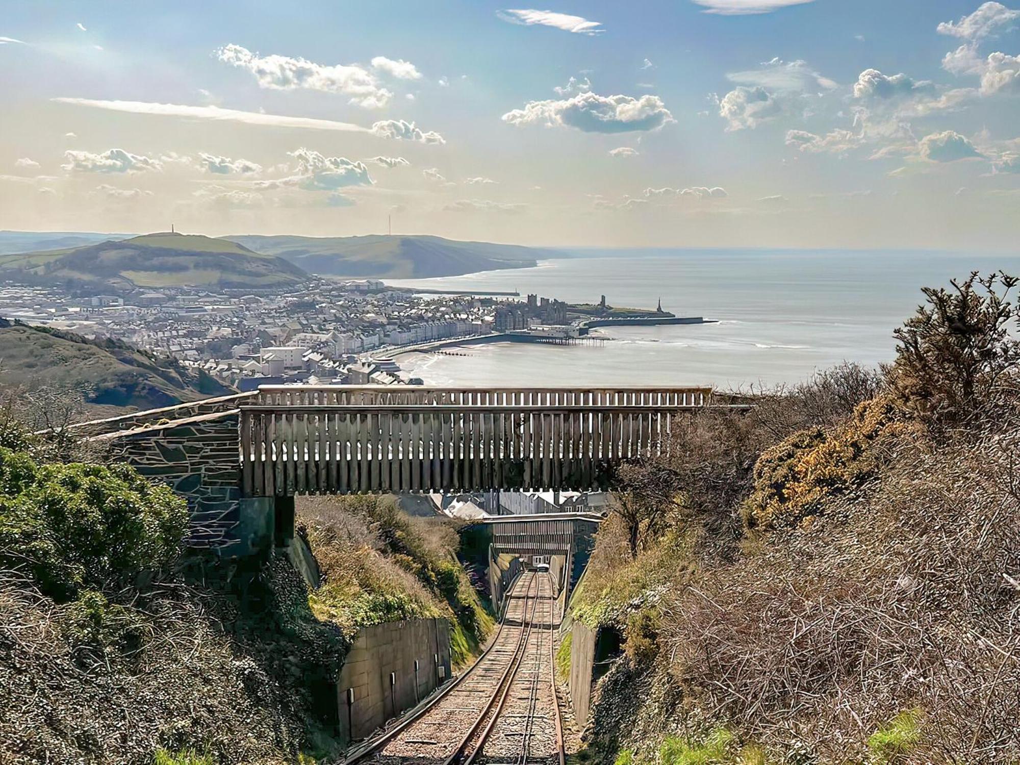 Cliff Railway Apartment آبيريستويث المظهر الخارجي الصورة